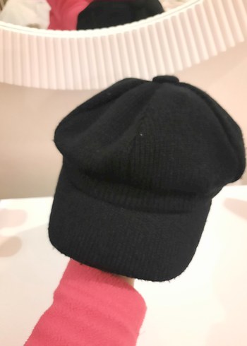 Siyah  Kadın Şapka - Görsel 4