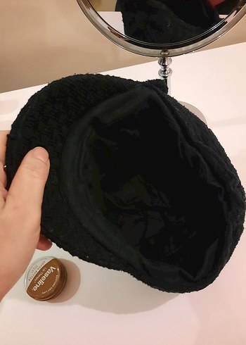 Siyah  Kadın Şapka - Görsel 2