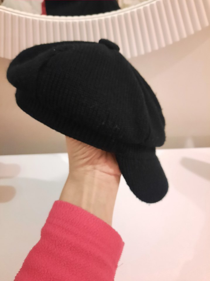 Siyah  Kadın Şapka - Görsel 3