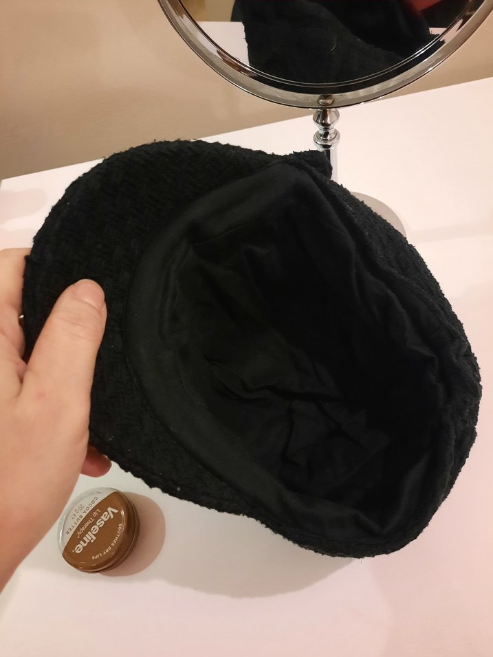 Siyah  Kadın Şapka - Görsel 2