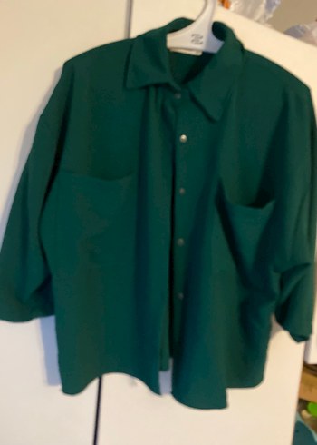 Düğmeli,  yarım kol gömlek  3 birlikte - Görsel 4