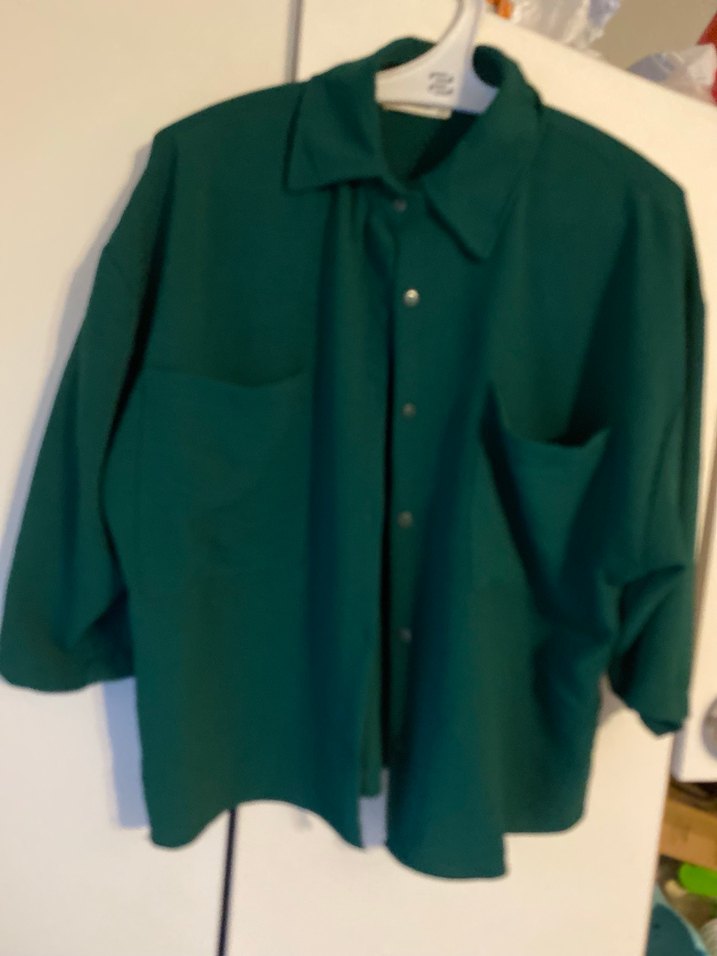 Düğmeli,  yarım kol gömlek  3 birlikte - Görsel 4