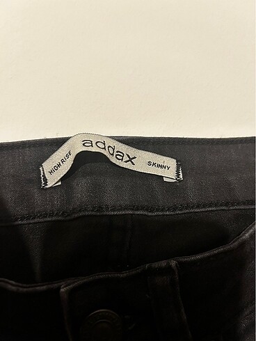 universal Beden siyah Renk Addax siyah yüksek bel pantolon