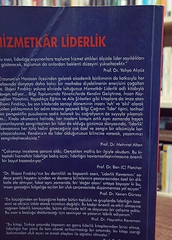 BİR GÖNÜL YOLCULUĞU HİZMETKÂR LİDERLİK/İLHAMİ FINDIKÇI