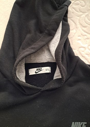 Erkek Gri Renkli Kapüşonlu Sweatshirt - Görsel 5