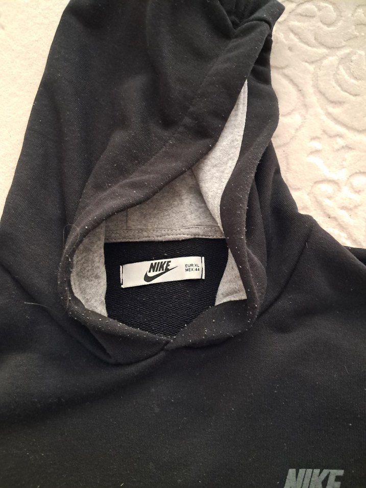 Erkek Gri Renkli Kapüşonlu Sweatshirt - Görsel 5