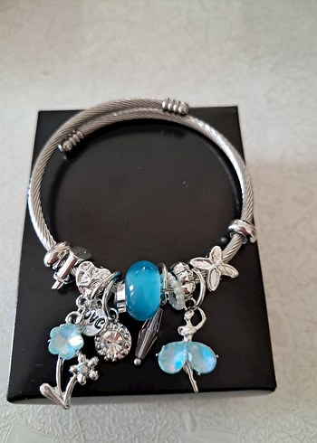 Pandora  Balerin Charm Çelik Bileklik - Görsel 5