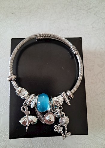 Pandora  Balerin Charm Çelik Bileklik - Görsel 6