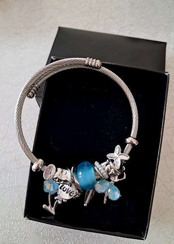 Pandora  Balerin Charm Çelik Bileklik - Görsel 7