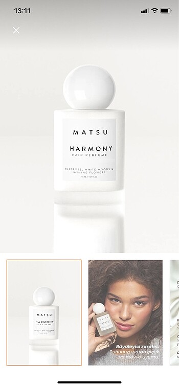 Matsu harmony saç parfümü