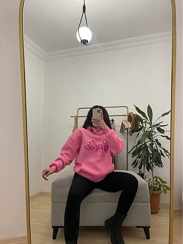 3 iplik şardonlu sweatshirt