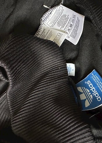 l Beden Adidas Siyah Gri Metal Fermuarlı erkek Spor Ceket