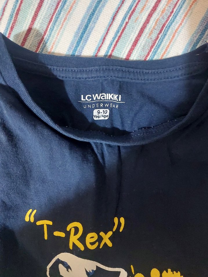 Erkek Çocuk Baskılı Uzun Kollu Pijama Takımı - Görsel 4