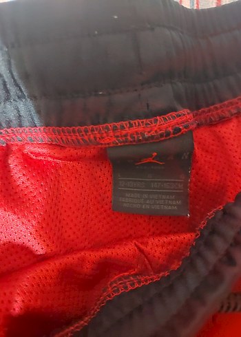 Kırmızı Elastik Bel Spor Şort - Görsel 4