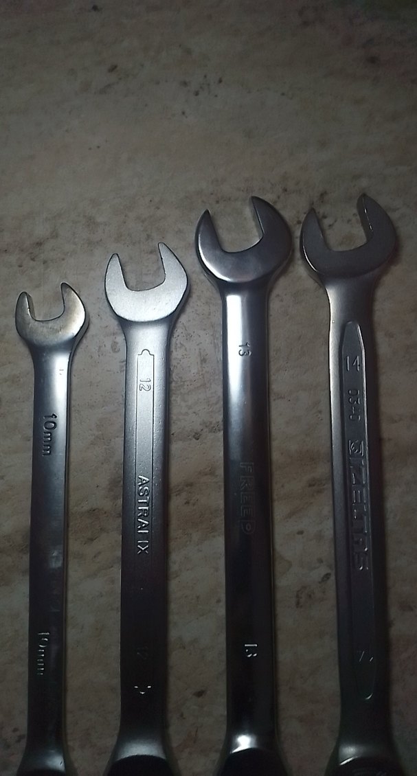 cırcırlı kombine anahtarlar - Görsel 3