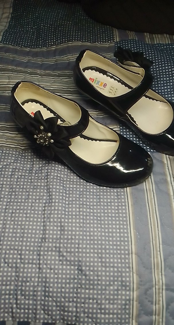 Kız Çocuk topuklu babet ayakkabı - Görsel 2