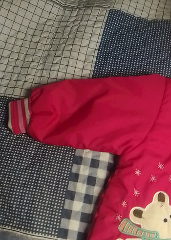 Kapüşonlu Fermuarlı Pembe Bebek Tulumu - Görsel 4