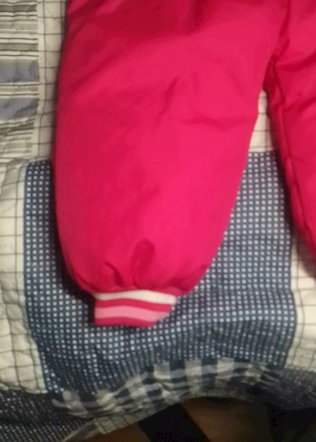 Kapüşonlu Fermuarlı Pembe Bebek Tulumu - Görsel 6