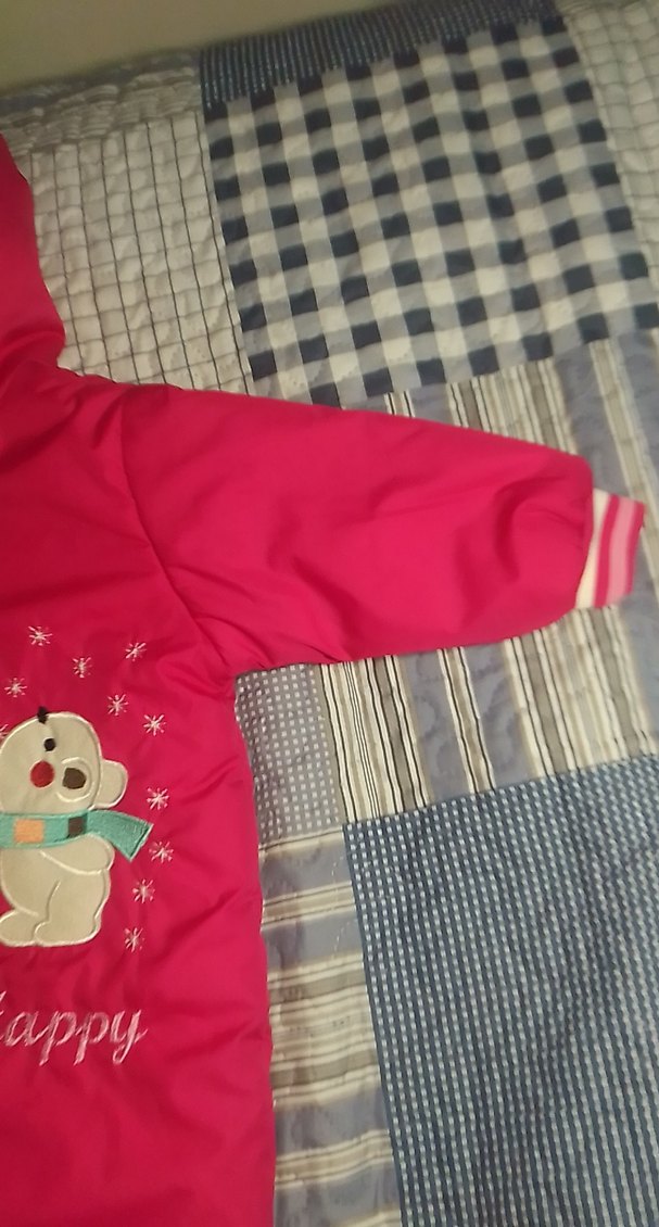 Kapüşonlu Fermuarlı Pembe Bebek Tulumu - Görsel 2