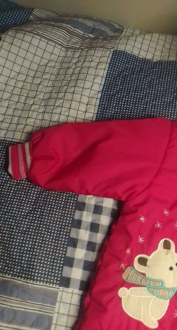 Kapüşonlu Fermuarlı Pembe Bebek Tulumu - Görsel 4