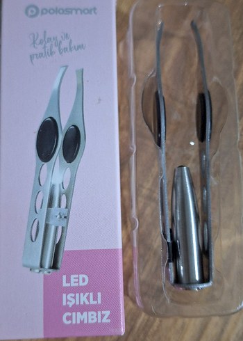 LED Işıklı Cımbız - Pratik Manikür Aracı