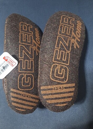 43 numara gezer keçe terlik - Görsel 3