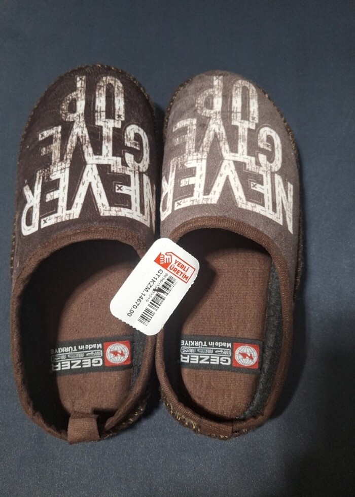 43 numara gezer keçe terlik - Görsel 2