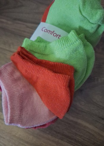 H&M Çok Renkli Tie-Dye Kız Çorapları 10'lu