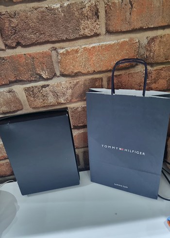 Tommy Hilfiger Kağıt Alışveriş Çantası - Görsel 2