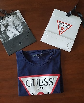 guess orjinal tshirt m beden