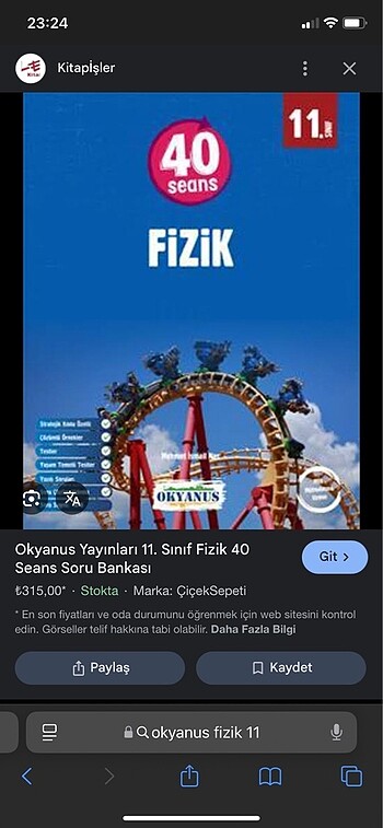 Okyanus 11. Sınıf Fizik