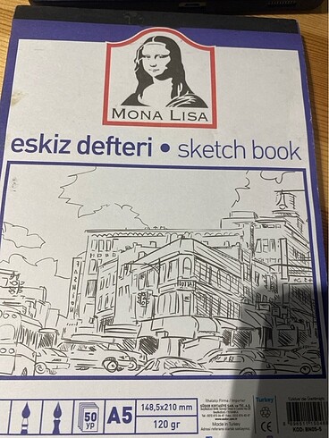 2 adet eskiz defteri