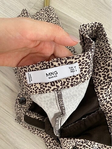 Mango Leopar pantolon