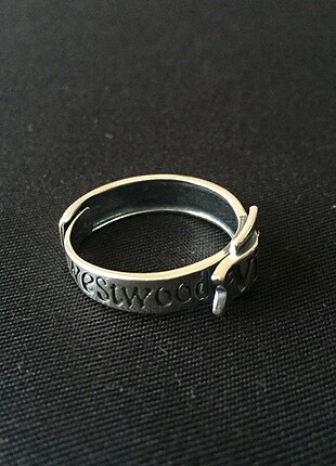 vivienne westwood ayarlanabilir yüzük 925 silver