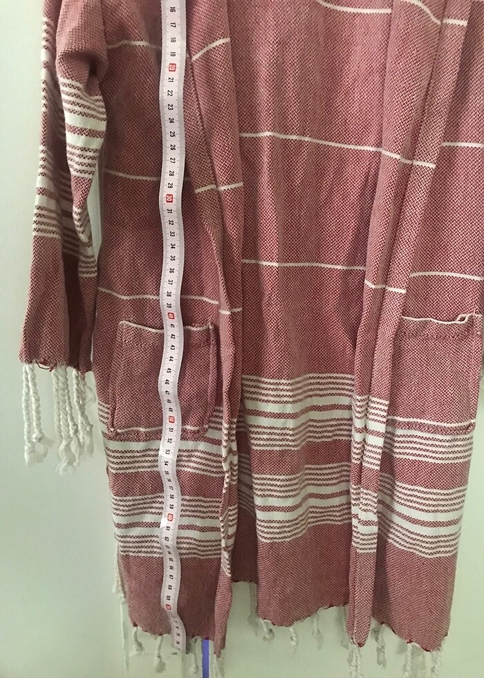 Bornoz ya da kapşonlu peştamal - Görsel 4