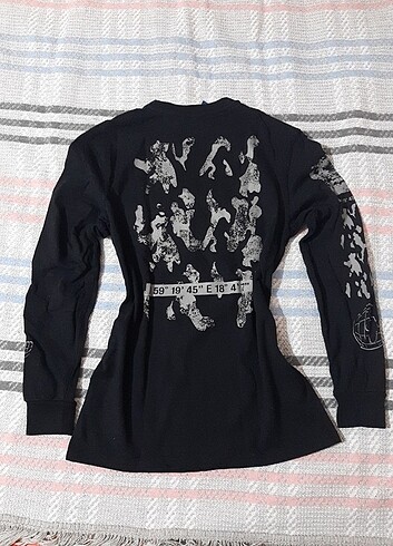 xs Beden siyah Renk H&M Uzun Kollu