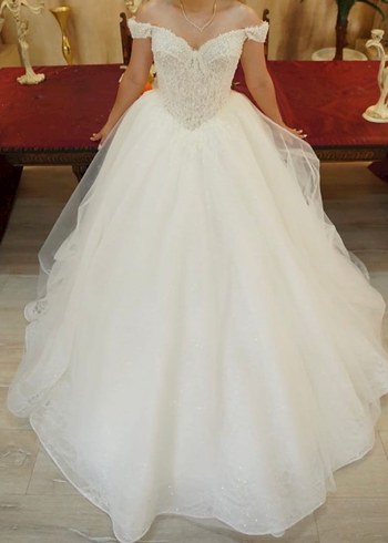 Modern Klasik Straplez Prenses Gelinlik - Görsel 2