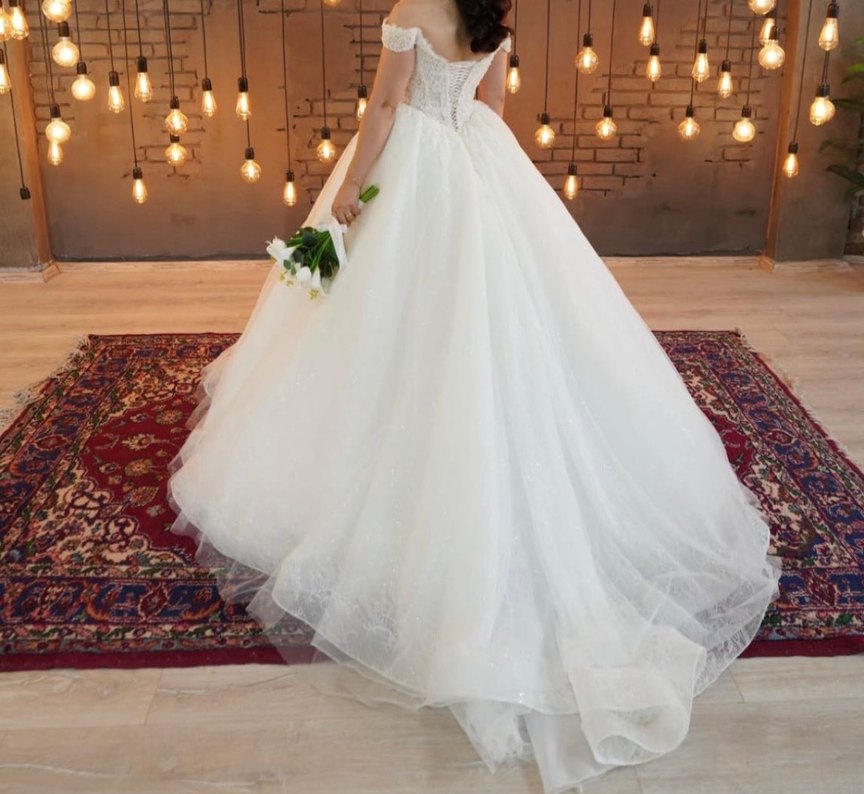 Modern Klasik Straplez Prenses Gelinlik - Görsel 5