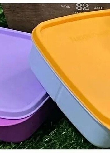 4 bölmeli saklama kabı tupperware