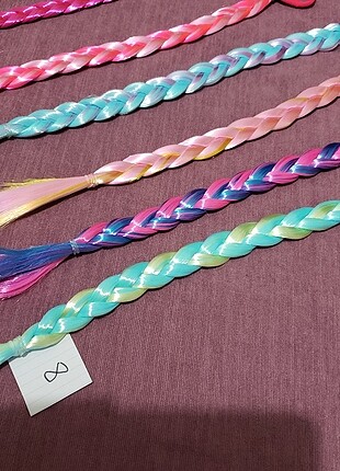 Accessorize elsa saçı renkli postiş
