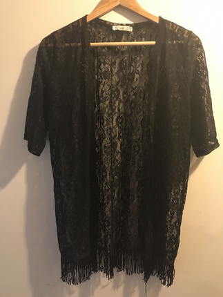 Diğer dantelli kimono