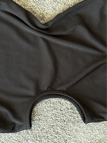 Pull and Bear siyah mini elbise
