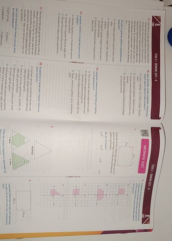 8. Sınıf TEOG 2 deneme Anafen yayınları - Görsel 3