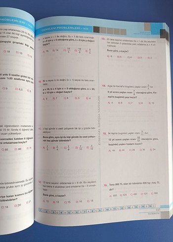 9. Sınıf Matematik Soru Bankası evrensel iletişim yayınları - Görsel 4