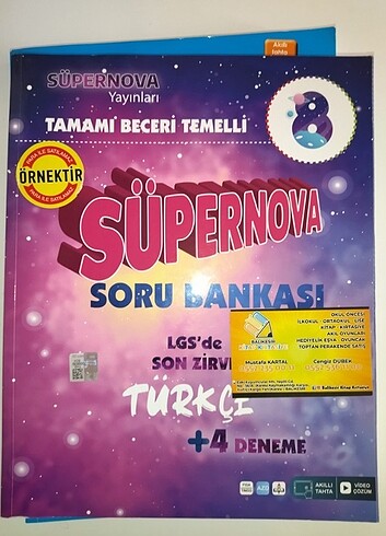 8.sınıf Türkçe süpernova 