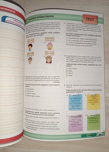 8.sınıf DDY yayınları akıllı defter dkab - Görsel 3