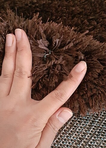  Beden kahverengi Renk Sıfır peluş paspas