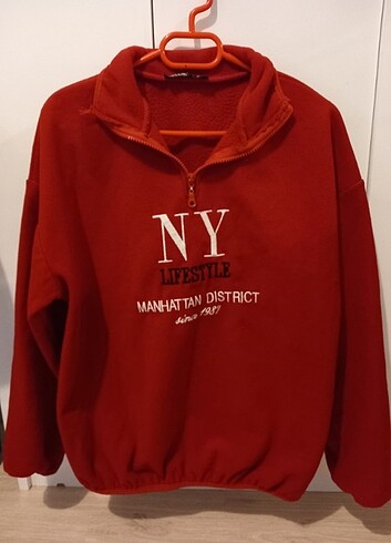 m Beden bordo Renk Sweatshirt 