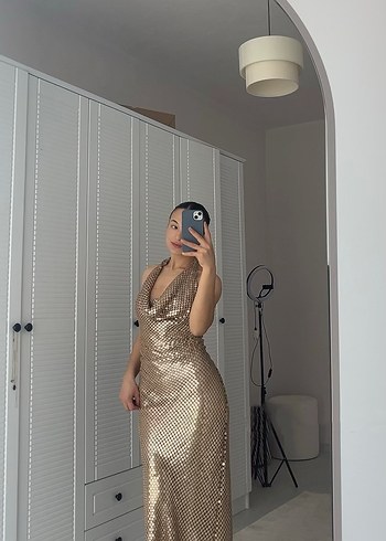 Zara payetli elbise