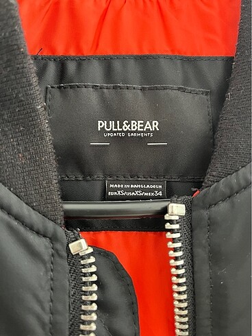 xs Beden Pull&bear bomber ceket